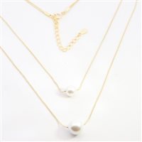 Collana Domar Gioielli Donna Collana argento 925 in Argento Perla NPB123050